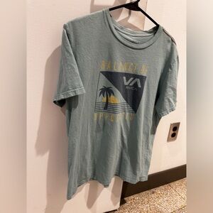 RVCA Kingstown T-Shirt Nile Blue